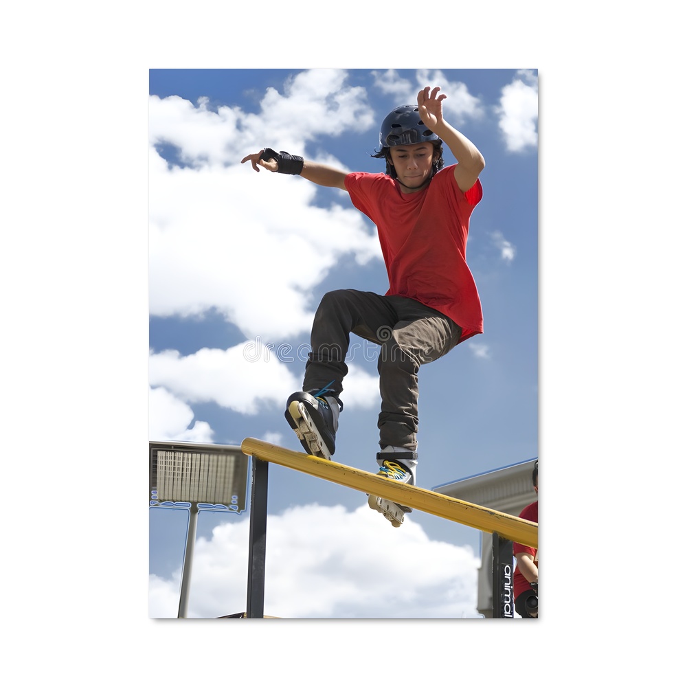 Poster Skatepark Thrills